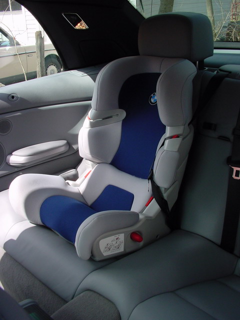 Bmw e46 convertible child seat #3